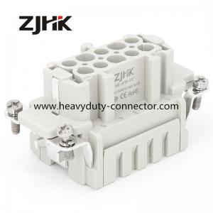 Quality HE 10 Pin Crimp Terminal Heavy Duty Wire Connectors 500V Crimp Plug Socket Similer TE Connector for sale
