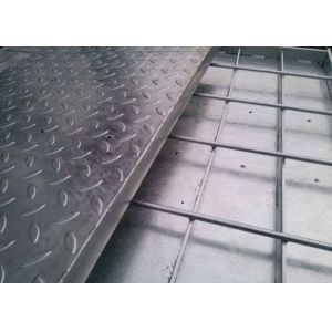 Galvanized Compound Steel Grating , Stainless Steel Floor Grating