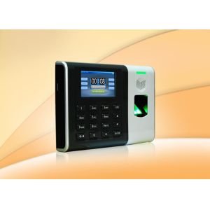 Quality TFT Screen Biometric Fingerprint Time Attendance System With TCP / IP for sale