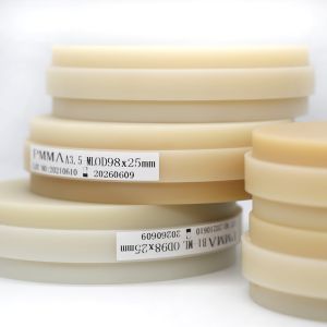 Quality Audental Dental PMMA Disc Puck Material CAD CAM Blank Multilayer PMMA Block for sale