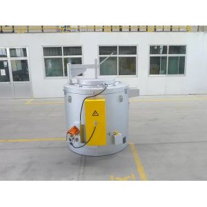 Customized Temperature Range Efficiency Aluminum Melting Furnace With Air Cooled