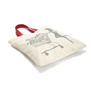 Supermarket ODM 6oz Blank 33x40cm Cotton Recycle Bag