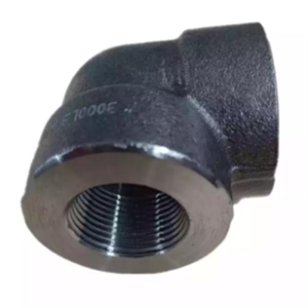 Buy Asme B16.11 Astm A105 Forged Carbon Steel Elbow 3000lb Female Threaded at wholesale prices