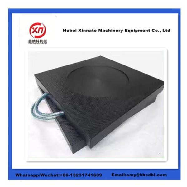 600x600 Concrete Pump Accessories Outrigger Plate Outrigger Pad For Putzmeister