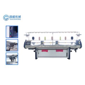 Quality Jacquard Collar Knitting Machine T Shirt Double Carriage Automatic for sale
