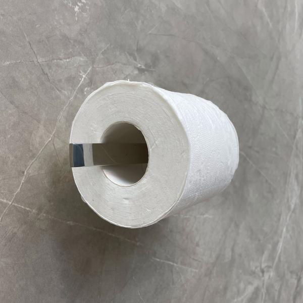 Wall Installation Toilet Tissue Paper Roll Holder Black Finish