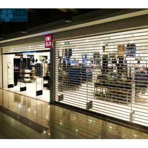 Galvanized Coating SS304 TRSD-00014 Clear Roller Shutters