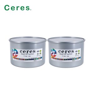 YT-660 Glossy Offset Op Varnish No Yellowing After Printing