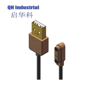 2Pin 4.0mm Pitch without Positioning Point 1mm 2mm 3mm 4mm Male Smart Watch