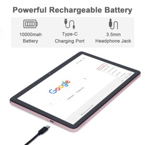 C Idea Android 8GB RAM 512GB ROM 10.1 Inch Tablet With Keyboard for School