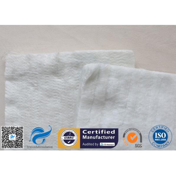 Heat Insulation 25mm E-glass Fiberglass Needle Mat For 800℃ Engineering