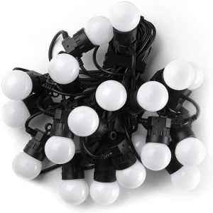 smart outdoor string lights G50 patio festoon light waterproof holiday decor