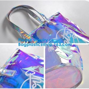 Holographic Makeup Bag Iridescent Cosmetic Bag Hologram Clutch Large Toiletries