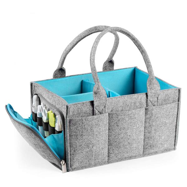 Buy Picnic Equipment Felt  Polyester Diaper Caddy Tote Bag at wholesale prices