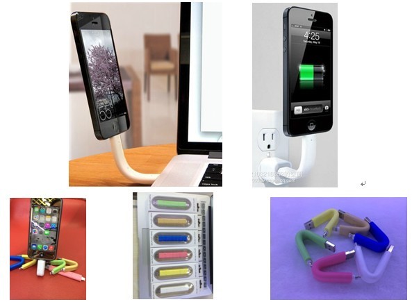 Buy Bendable USB Charging Data Sync Cable, USB To Lightning at wholesale prices
