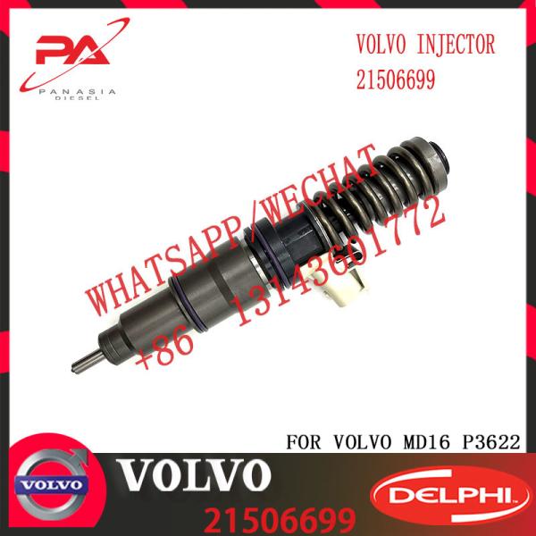 New Diesel Fuel Injector 21569191 for V-O-L-V Del-phi 20972225 BEBE4D16001 BEBE4N01001 for D11C 21506699 21569191 2150669