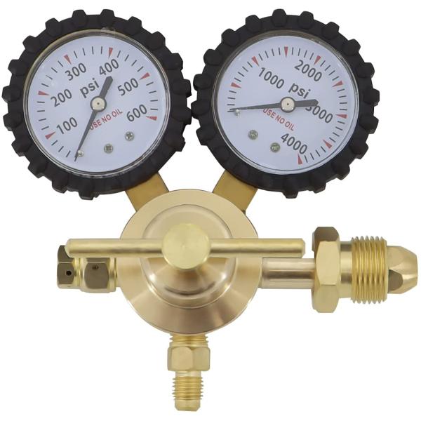 Customized Support ODM Nitrogen Regulator with CGA580 Inlet Connector and Performance