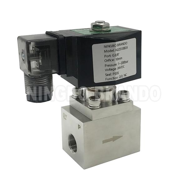 High Pressure Solenoid Valve 200 bar (1)