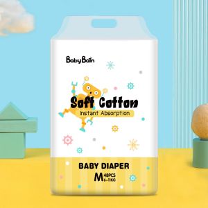 Non Woven 3D Disposable Baby Pull Pants Soft Breathable