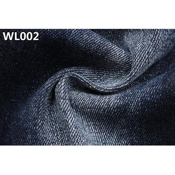 Buy 170cm 66/67'' Width Slubby Jeans Fabric With Excellent Stretch at wholesale prices