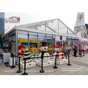 Liri Tent Luxury Event Party House Tent 9x9m Marquee with Glass Walls