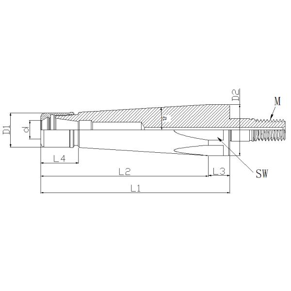 Material 20Crnimo Metal Lathe Cutting Tools DM GER High Accuracy