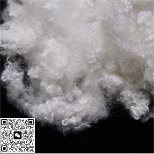 White Recycled Polyester Fiber Heat Resistance Virgin Polyester Fiber