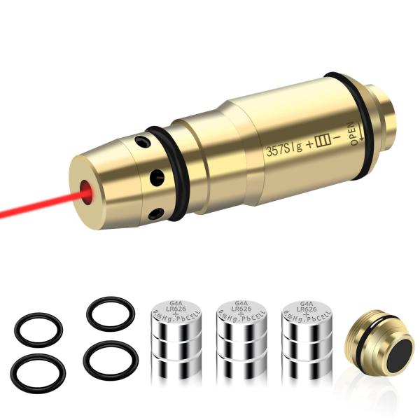 Buy OEM Pistol Laser Cartridge Class IIIA Red Laser Cartridge 357SIG Caliber at wholesale prices