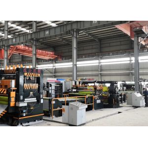 Automatically Matching Ctl Machine , Plate Shearing Machine Rugged Structure