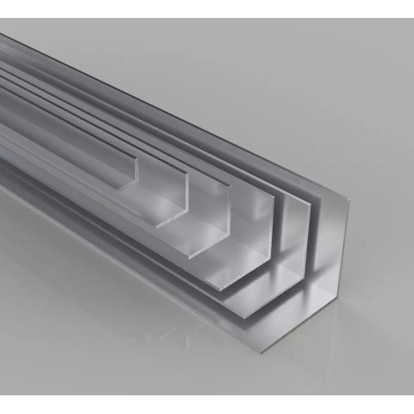 Buy ISO9001 Right 90 Degree Aluminum Angle 6201 6205 T5 Aluminum Alloy Profile at wholesale prices
