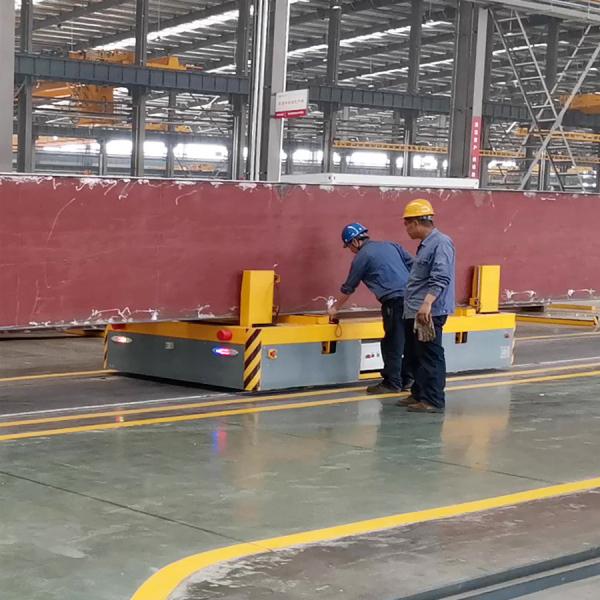 20 Tons Rail Transfer Cart , Material Handling Cart For Steel Manufacturing Plant​