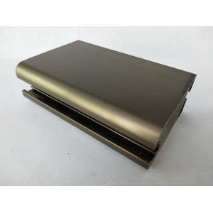 Strong Impact Resistance Extruded Aluminum Electronics Enclosure Mirror Gloss