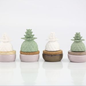 Concise Style Ceramic Flower Diffuser / Fragrance Flower Diffuser Air Fresheners