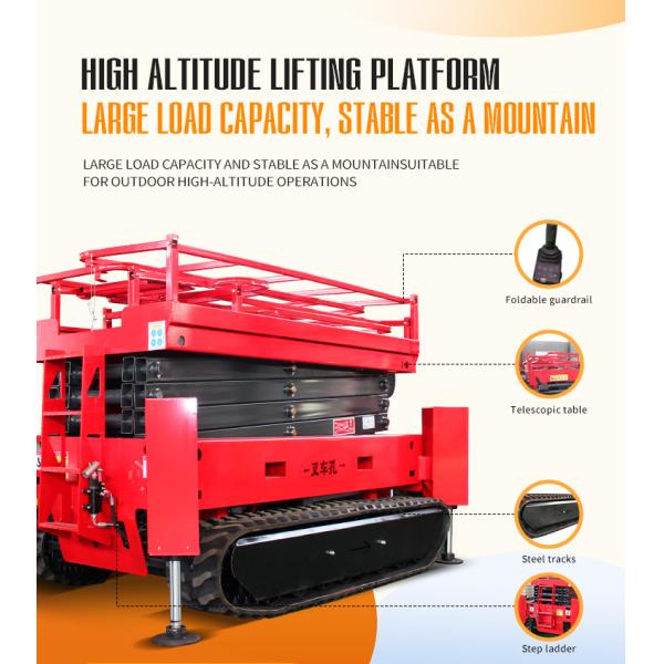 New Hydraulic Scissor Lift Platform for Construction New Lifting Equipment for Hotels