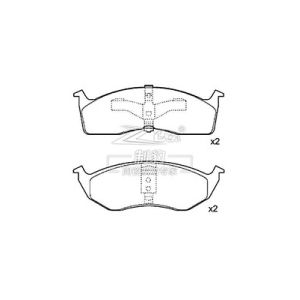 Quality Front And Rear Position Replace Brake Pad OE Number A0044202820 for sale