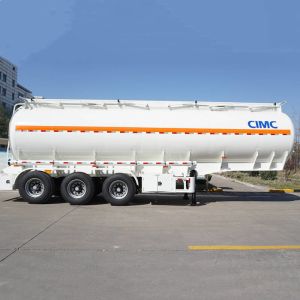 Petroleum Tri Axles Fuel 40000 Liters Stainless Steel Tanker