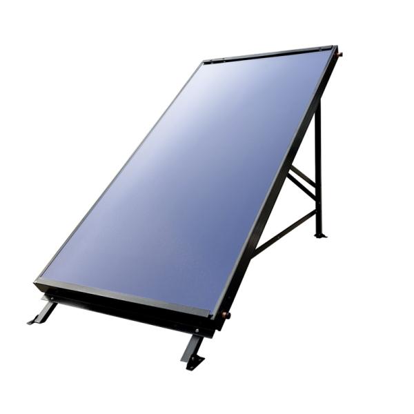 2000x1000mm High Performance Engineering Flat Plate Solar Collector With Blue Film