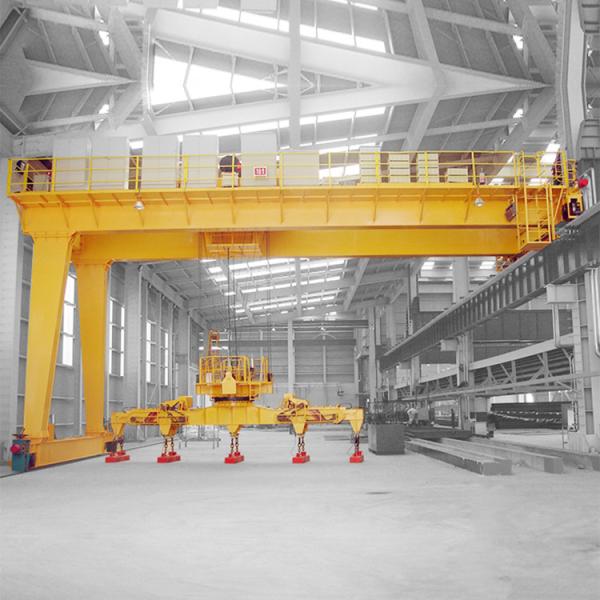 Buy High Technique Double Girder Semi Gantry Crane For Warehouse at wholesale prices