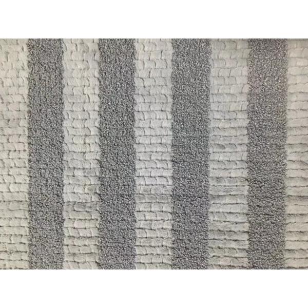 Jacquand Pile coating Luxury 50/70D Polyester Fur Static-free Anti-flaming Fashion designs for women coat and bed sheet