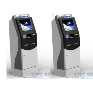 Self Service Payment & Advertising Dual Touch Screen Money POS Kiosk