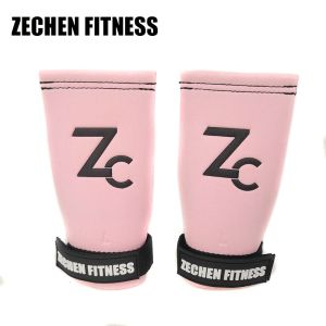 Pull Ups Fingerless Crossfit Grips Leather Workouts Gymnastics Wodies Wrist Wraps