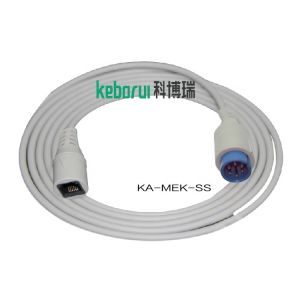 IBP adapter cable compatible for MEK monitor to Smiths transducer