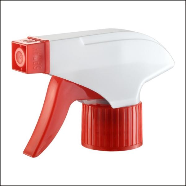 Buy PP Plastic Red and White Trigger Pump Sprayer K101-8 Chemical Solvent Resistant for Chemical Industry at wholesale prices
