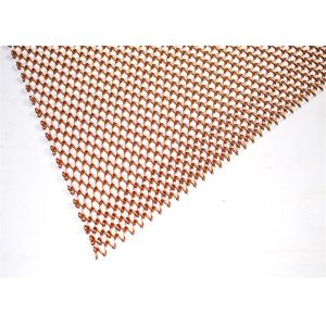 Anodic Oxidation Metal Coil Drapery/ Metal mesh shower curtain