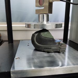 LED Durability Testing Machine , Footwear Compressive Strength Testing Machine