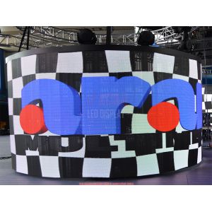 Indoor & Outdoor Flexible Transparent LED Display Curved LED Curtain Screen