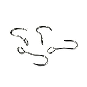 3/8" 304 316 stainless steel j hooks heavy duty Nickel Plated For Furniture