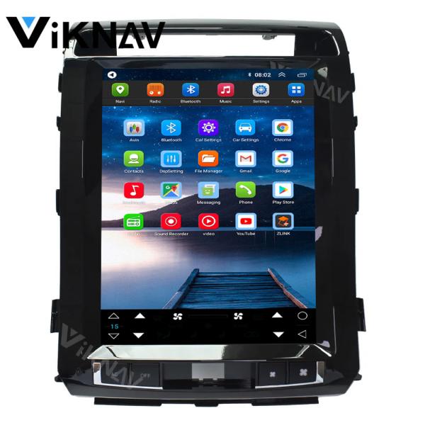 12.1 inch Android Touch Screen Head Unit For 2008-2015 Toyota Cruiser Multimedia Player Navigation 4G Wireless Carplay