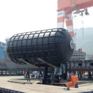 Natural Rubber Pneumatic Yokohama Ship Fenders With Chain And Tire