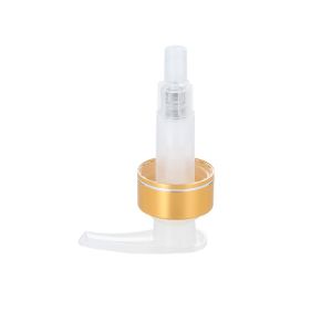 1.0ml/t Gold and Silver Lotion Pump 33/410 Metal Foaming Soap Pump